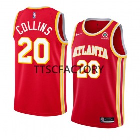 Herren NBA Atlanta Hawks Trikot John Collins 20 Nike 2022-23 Icon Edition Rot Swingman